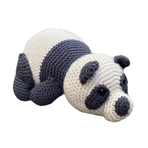 Crocheted Panda Stuffed Toy